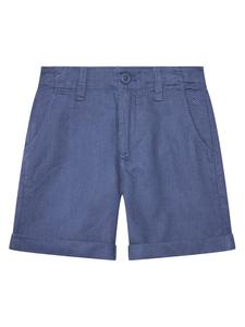 Шорты из ткани обычного кроя 43WBC901E United Colors Of Benetton, синий