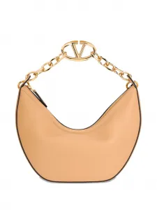 Сумка-тоут с цепочкой VALENTINO GARAVANI, бежевый