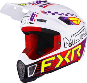 Мотокроссовый шлем FXR clutch race div, Multi