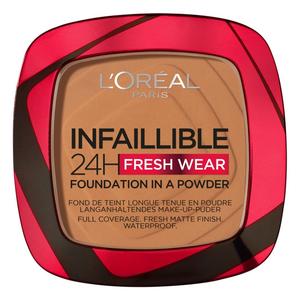 Тональный крем для лица infaillible 24h fresh wear make-up-puder Loreal Paris, bb7544 - marron, вес 9 гр.