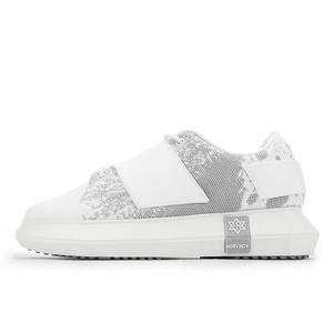 NORVINCY Противоскользящие Дышащие Повседневные Кроссовки Низкие с Эффектом Увеличения Роста Унисекс, Черный