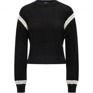 KARL LAGERFELD Вязаный свитер женский черный KARL LAGERFELD / Karl Lagerfeld Jeans