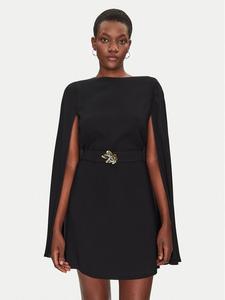 Коктейльное платье свободного покроя P25CPAB05501 Simona Corsellini, черный