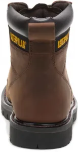 Мужские рабочие ботинки CAT Second Shift с мягким носком, темно-коричневый