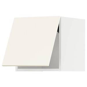 Настенный шкаф горизонтальный METOD IKEA, 40x37x40 см, цвет white/vallstena white