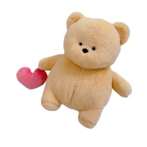 Плюшевый мишка Heart Bear, плюшевая кукла для комфортного сна, высота 38 см Ten Thousand Children's Music