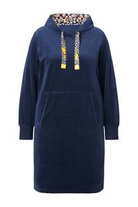 Миди платье LAURASØN, Navy/Dark blue