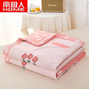 Antarctic Летнее одеяло из чистого хлопка 200х230 см, мягкое, стираемое, принт Garden Girl