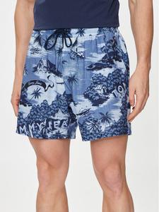 Тканевые шорты стандартного кроя Tommy Jeans, синий