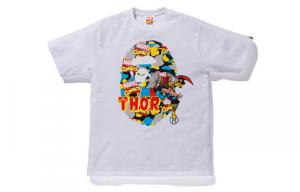 Marvel X BAPE Marvel Футболка унисекс A Bathing Ape