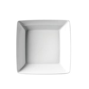 Лофт Белая Миска квадратная глубиной 15 см Thomas, белый