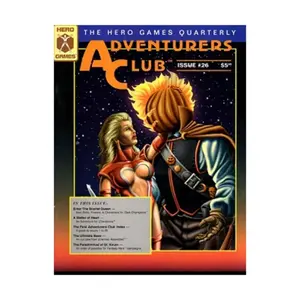 Журнал #26 "Paladins in Fantasy Hero Ultimate Base, Champions Adventure", Adventurer's Club Magazine