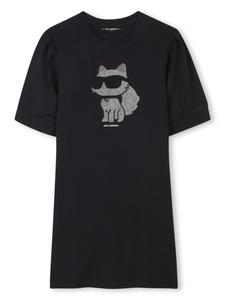 Платье Choupette Karl Lagerfeld Kids, черный