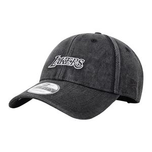 Хлопковая бейсболка Unisex Charcoal Black New Era, серый черный