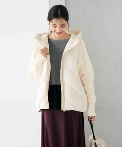 Стеганая вязаная куртка для швартовки Avv, цвет Ivory