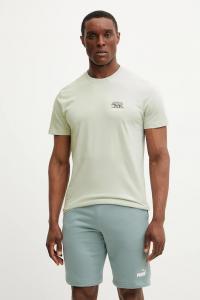 Хлопковая футболка DESTI ANIMALS Rip Curl, бирюзовый