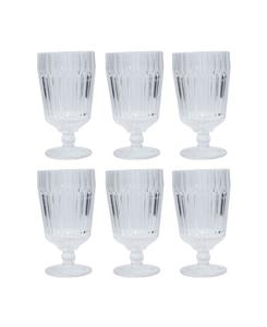 Набор из 6 бокалов Archie объемом 14,2 унции Fortessa, прозрачный