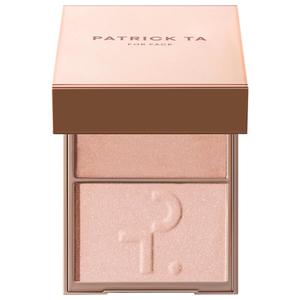 Полупрозрачный хайлайтер Major Glow Creme & Powder Light Reflecting Duo PATRICK TA, 0.21 oz crème and 0.14 oz powder /6 g crème and 4 g powder, Sugar