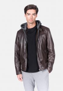 Кожаная куртка JARON Freaky Nation, коричневый
