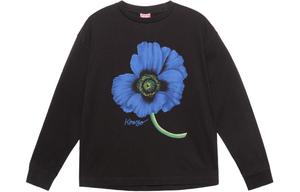 Футболка мужская Kenzo Poppy Flower Series, черный