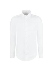 SEIDENSTICKER Бизнес-рубашка Regular fit 'Schwarze Rose' в белом цвете