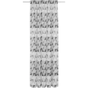 Шторная гардина Berlare с многофункциональной лентой, 1 шт., по размеру Wirth, темно-серый