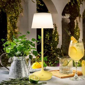 Светодиодная настольная лампа Näve Emmi, полипропилен/железо - 1 пламя - желтый