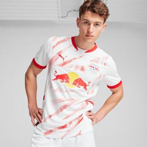 Мужская футбольная майка Rb Leipzig 24/25 Home Replica Puma, белый