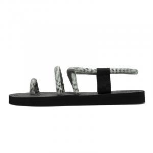 Сандалии с одним ремешком мужские NANJIREN, Black