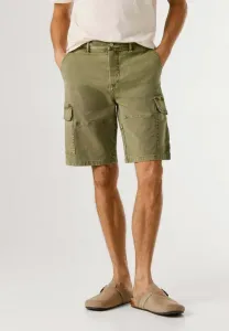 Обычные шорты-карго Pepe Jeans, Washed Army Green