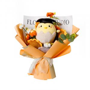 Выпускной яйцо брелок плюшевый кулон 10см высота Shu family