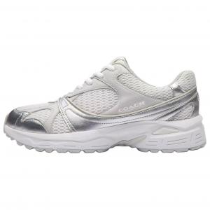 Женские низкие кэжуал кроссовки silver COACH, Original Shoe Box Included