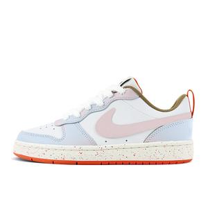 Court Borough 2 нескользящие амортизирующие износостойкие низкие детские скейтбординг кроссовки unisex Nike, синий