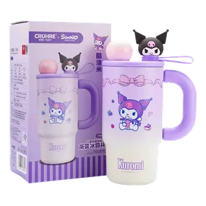 Термостакан 316 нержавеющая сталь Kuromi My Melody Cinnamoroll Pochacco 700ML Sanrio