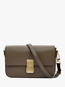 Кожаная наплечная сумка Flora Apatchy London, Mink