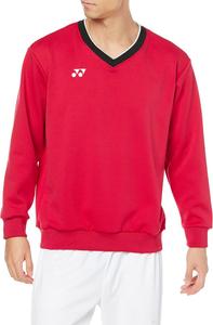 Толстовка YONEX x Kiraku Simple Design Soft Trainer CY750, унисекс для взрослых, красный