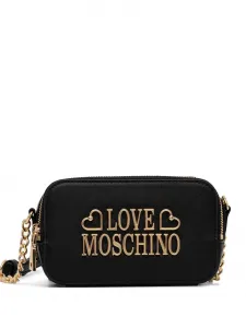 Сумка через плечо с логотипом Love Moschino, черный