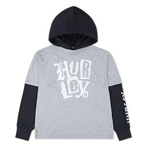 Детский оверсайз худи с принтом Hurley