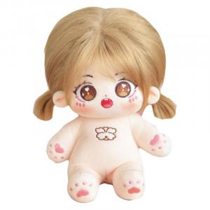 Хлопковая кукла супер милая шерстяная цветочная малышка плюшевая кукла высотой 20см MIANHUIYI