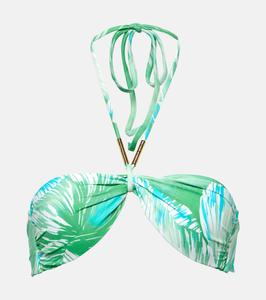 Верх бикини с канареечным цветочным принтом Melissa Odabash, Rainforest