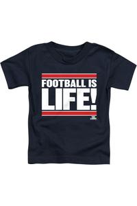 Футболка для малышей с коротким рукавом "Ted Lasso Футбол - это жизнь" Gildan, темно-синий