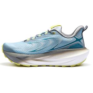 BMAI Амортизирующие нескользящие износостойкие низкие кроссовки Running Shoes Women's Blue Gray White