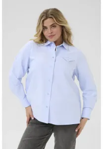 Блузка osina на пуговицах Kaffe Curve, Windsurfer Melange