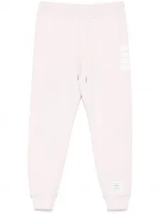 Спортивные брюки с полосками 4-Bar THOM BROWNE, розовый