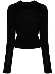 Fabiana Filippi джемпер с рукавами реглан, черный