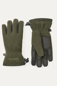 Hoveton Водонепроницаемые флисовые коричневые перчатки из шерпы SEALSKINZ, зеленый