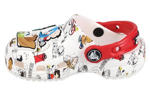 Классические сабо Crocs Детские Сандалии Детские, White/Red