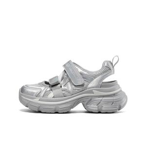 BELLE Галактик Траектори устойчивые к истиранию противоскользящие низкие массивные кроссовки женские серебристо-серые, цвет Silver Gray