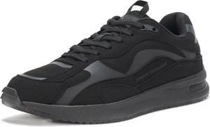 Мужские кроссовки Armani Exchange Dusseldorf с тонированной шнуровкой, черный