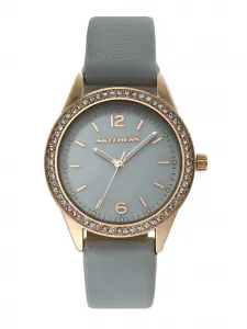 Женские аналоговые полиуретановые часы Skechers SR9056, цвет Gray